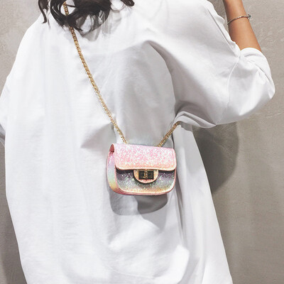 

Net red small black bag texture mini chain bag handbags new 2019 French niche wild ins slung small bag