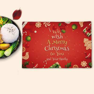 

Toponeto Christmas Ddecorations Restaurant Hotel Creative Household Goods Table Mat