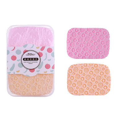 

〖Follure〗Compressed Natural Facial Sponge Puff Face Wash Cleaning Sponge Practical Soft