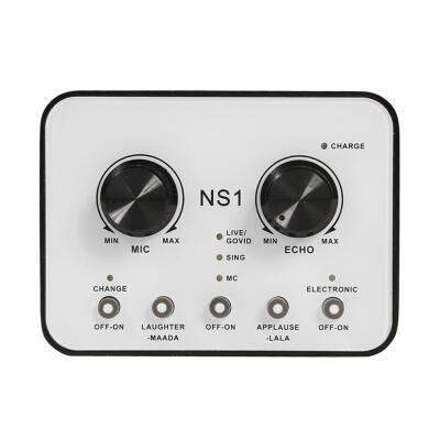 

Capacitive Microphone NS1 Mobile Phone Streamer Live Broadcast Sound Card