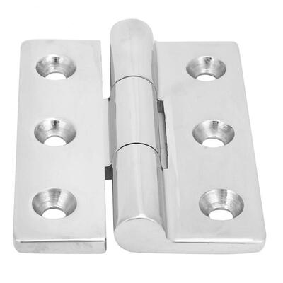 

Greensen 6 Holes Stainless Steel Ball Bearing Butt Hinge Home Door Accessories 1209065mm