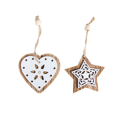 

Siaonvr Christmas Decoration Creative Wooden Crafts Christmas Pendant Hanging Ornaments