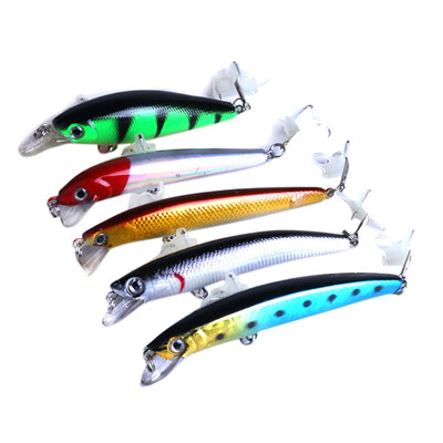 

Saidsome 5Pcs 28CM 7G Lures Hard Bait Plastic Bait Worms Fishing Lure With Salt Fishing fishing bait fishing lure