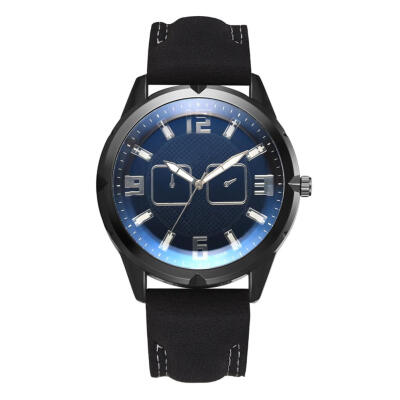 

Business Quartz Watch Analog PU Leather Korean Fashion Casual Wristwatches