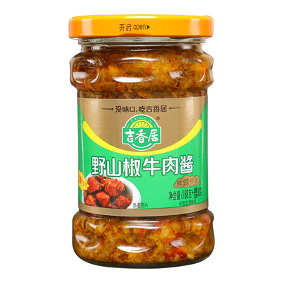 

Jixiang Juyeshanjiao Beef Sauce 218g