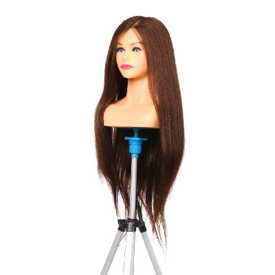 

100 Human Hair Mannequin Head For Braiding Manikin Head For Hairdresser Professional Cosmetology Dummy Head