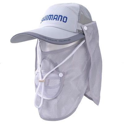 

Polyester Fabric Breathable UV Protection Hat Outdoor Fishing Sunscreen Hat