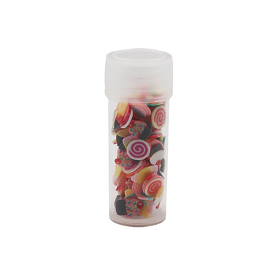 

Tailored DIY Colorful Slice Patten Decoration for Homemade Slime Making Craft