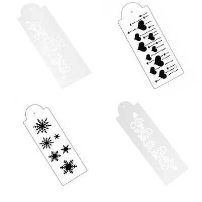 

Plastic Cake Printing Molds Surface Spray Molds for Cake Decorating DIY Baking Tools