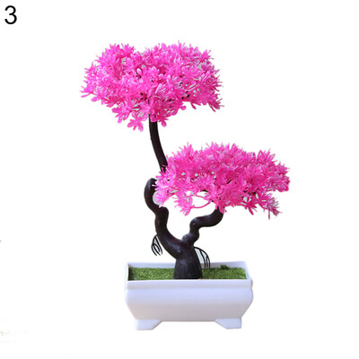 

Artificial Plant Tree Bonsai Fake Potted Ornament Home Hotel Garden Decor Gift