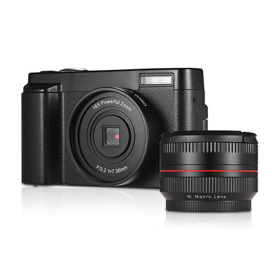 

Full HD 1080P 24MP Portable Digital Camera DC with 3 Inch Screen Photo & Video Shooting Support 16X Digital Zoom Wifi Connection