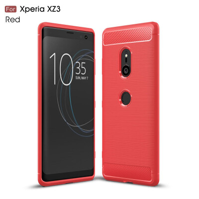 

Soft TPU Case Sony Xperia XZ3 Silicone Armor Case Cover Sony XZ3 H9436 H8416 Bumper Case Covers