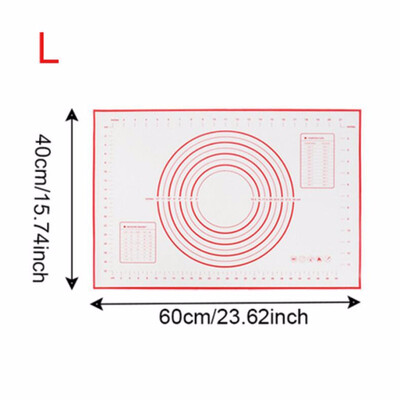 

Silicone Baking Mat Pizza Dough Maker Pastry Kitchen Gadgets Cooking Tools Utensils Bakeware Kneading Accessories