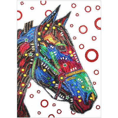 

5D DIY Special Shaped Diamond Painting Horse Cross Stitch Mosaic Craft Kits