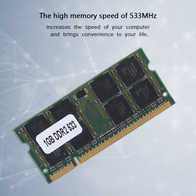 

Greensen 1GB DDR2 533MHz 200Pin For Laptop Motherboard Dedicated Memory RAM Fully Compatible 1GB DDR2 RAM DDR2 533MHz