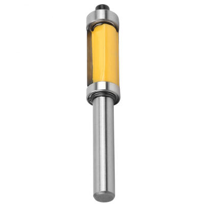 

Greensen 8mm Shank Pattern Flush Trim Router Bit Double Bearing Woodworking Milling Cutter Tool