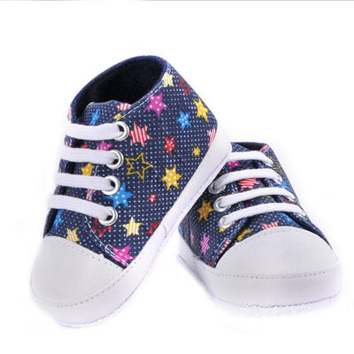 

Baby Girls Boys Fashion Canvas Shoes Soft Prewalkers Casual Toddler Bhoes