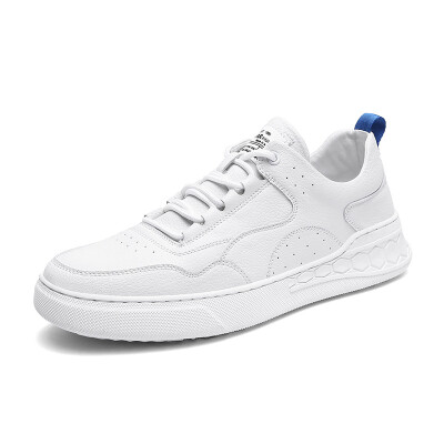 

2019 Korean version of the solid color wild breathable white shoes shoes mens tide shoes flat strap casual shoes