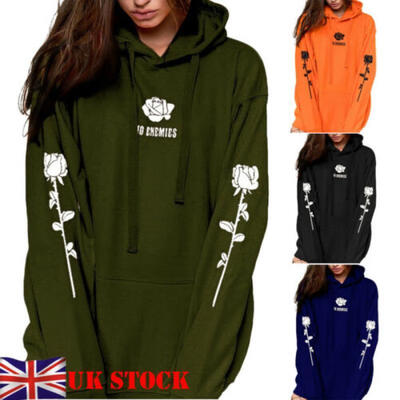 

Women Mens -5XL Long Sleeve Hoody Hooded Sweatshirt Ladies Casual Hoodies Tops