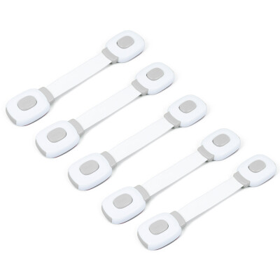 

5pcs Practical Children Anti Open Drawer Baby Anti-pinch Hand Cabinet Lock