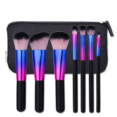 

Toponeto New 7PCS Make Up Foundation Eyebrow Eyeliner Blush Cosmetic Concealer Brushes