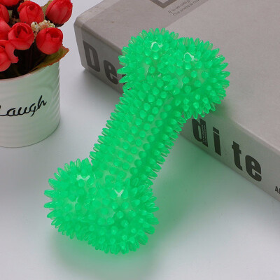 

Dog Rubber Bone Chew Squeak Toys