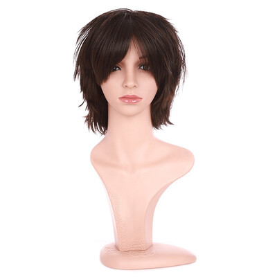 

Short Cosplay Wig Women Men Fluffy Straight Anime Comic Hairstyle Party Costume Dress Synthetic Hair Pixie Wigs