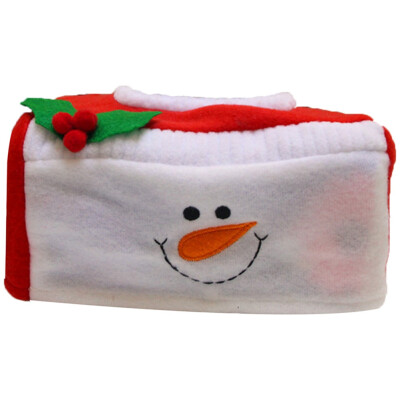 

Christmas Tissue Box Cover Xmas Table Decor Rectangle Tissue Box Cover Paper Holder Home Decor