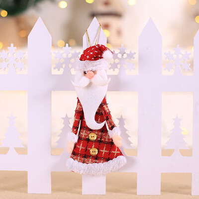 

Tailored Christmas Tree Ornament Cloth Doll Pendant Hanging Decor Kids Xmas Gift