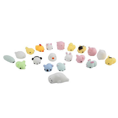 

Greensen Mini Colorful Cute Cat Antistress Ball Squeeze Rising Abreact Soft Stress Relief Funny Toy