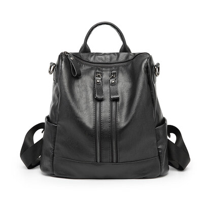 

Star Di Lieba with the shoulder bag female 2019 new wave Korean version of the wild soft leather backpack simple bag female