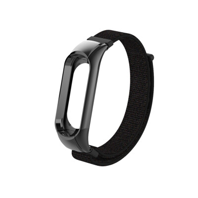 

Band Strap Watch Strap Nylon Watch Release Buckle Replacement Sport Bracelet Strap for XIAOMI MI Band 3