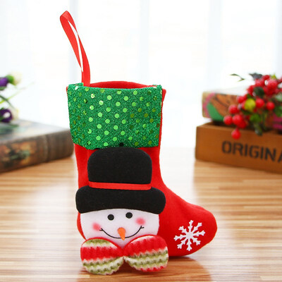 

FUNNYBUNNY Mini Christmas Stockings Gift & Treat Bag for Favors&Decorating