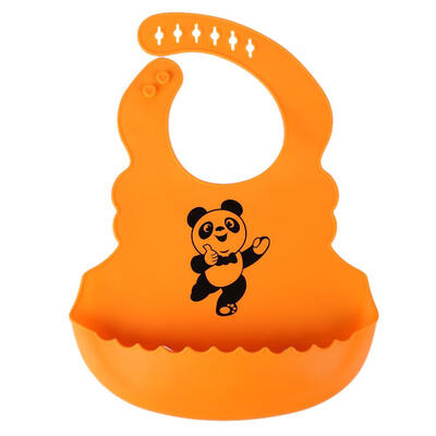 

Children Safety Soft Silicone Baby Eat Bib Babies Saliva Pocket Waterproof