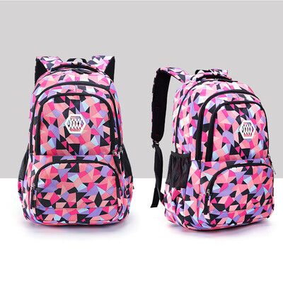 

Tailored Students Girls Shoulder School Bag Nylon Kids Men Women Bag Travel Backpacks