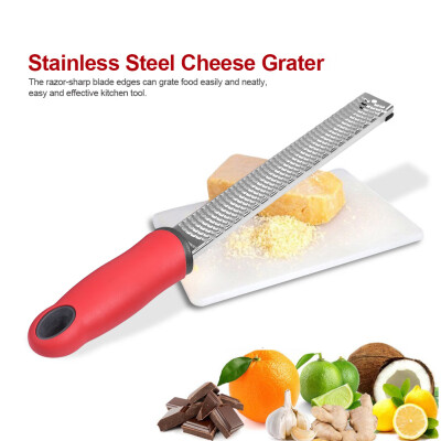

Stainless Steel Lemon Zester Cheese Grater Fruit Vegetable Shredders Slicer Kitchen Tools Cheese Zester Lemon Grater