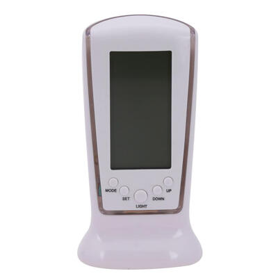 

Clock Board Digital Alarm Clock Blue Backlight Electronic Desktop LED Clock