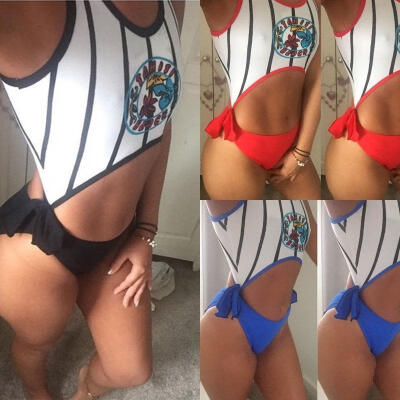 

2017 New Sexy Womens Swimming Costume Padded Swimsuit Monokini Swimwear Push Up Bikini Sets Bathing Suit Beachwear