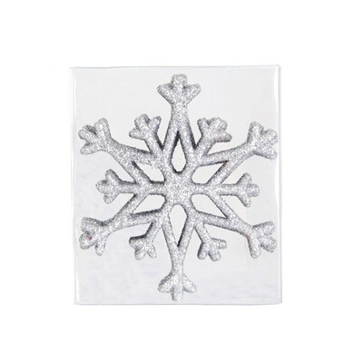 

10Pcs Glittering Snowflake Christmas Decorations For Home Christmas Tree Ornaments Holiday Festival Party Home Decor