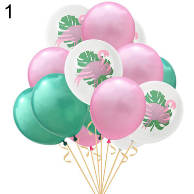 

15Pcs 12inch Flamingo Pineapple Leaf Cactus Latex Balloon Party Birthday Decor