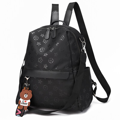

Travel backpack female Korean fashion Joker bag Oxford canvas small backpack womens bag