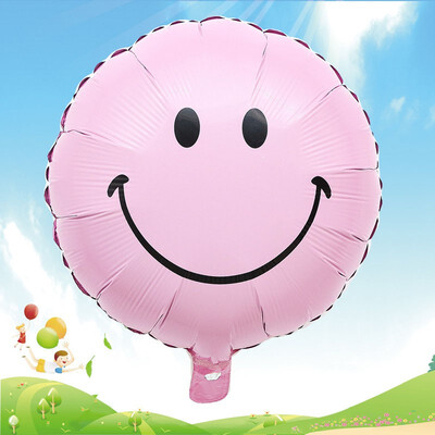 

FUNNYBUNNY 18" Round Sweet Foil Green Smiley Face Balloon Birthday Party Decoration