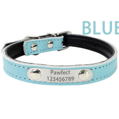 

Reflective Personalized Dog Collars Custom Pet Puppy Cat ID Collar Tag Useful
