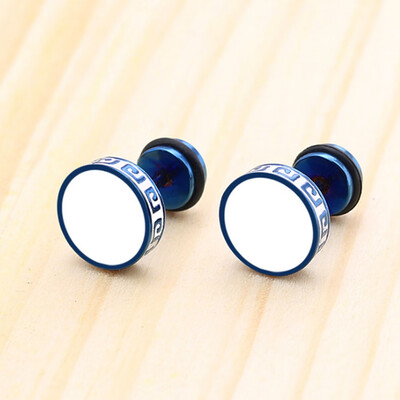 

New Men Earrings Punk Earrings Man Titanium Steel Earrings