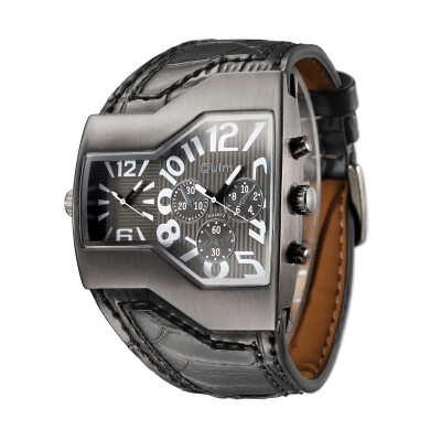 

Oulm Ou Lei personality mens watch two places when the Korean trend mens watch