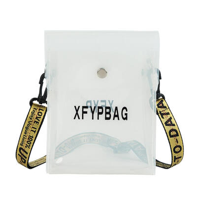 

Unisex Transparent Mini Shoulder Bag Women Small Phone Purse Crossbody Bag