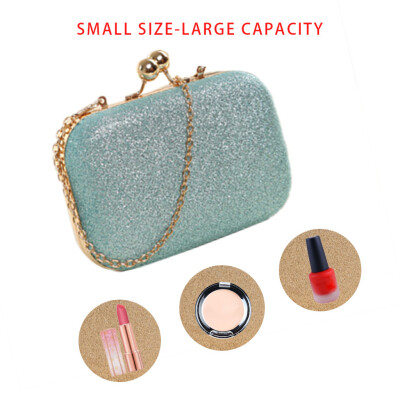 

Tailored LadiesFashion Ball Round Head Mini Sequins Dinner Chain Bag