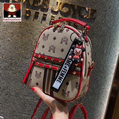 

Upper new bag girl 2019 new summer fashion rivet double shoulder bag leisure girl hundred lap oblique satchel bag