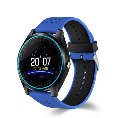 

Creatway Round V9 Android wear smartwatch Bluetooth sport Smart Watch Phone with Pedometer SIM Call camera