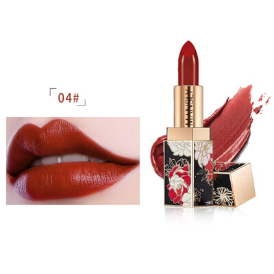 

Waterproof Matte Velvet Glossy Lipstick Cosmetic Moisturizer Smooth Lipsticks Long-lasting Lip Makeup